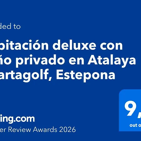 Deluxe Con Bano Privado En Atalaya Apartagolf, 民宿