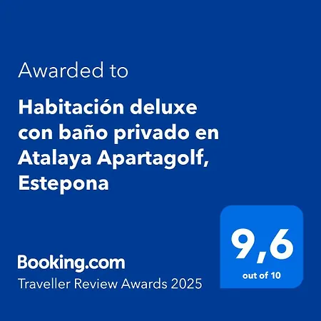 Habitación Deluxe Con Baño Privado En Atalaya Apartagolf, Estepona